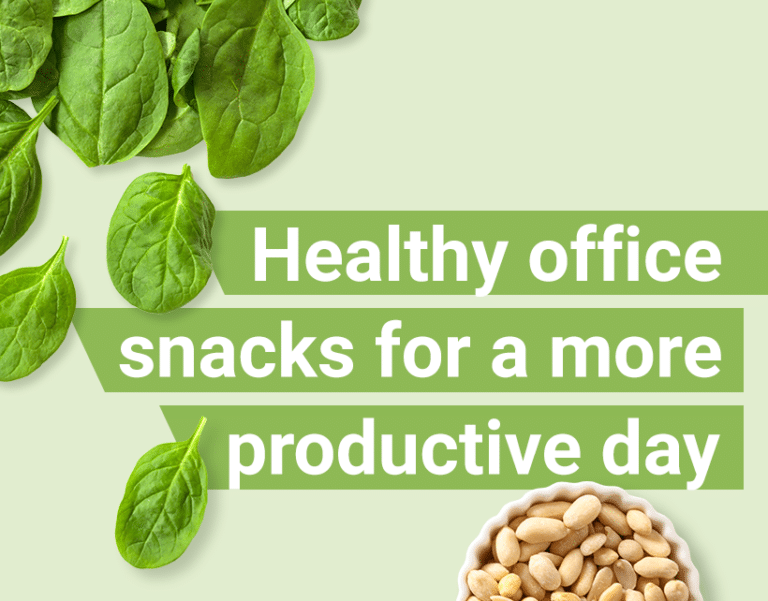 Healthy office snacks for a more productive day