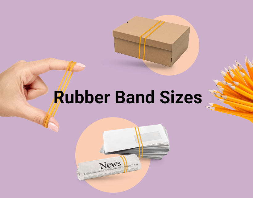 Rubber band sizes