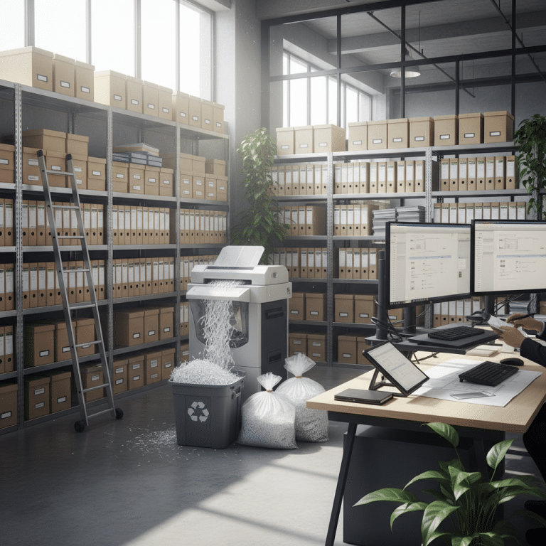 Office document management strategies Archive shred digitize today